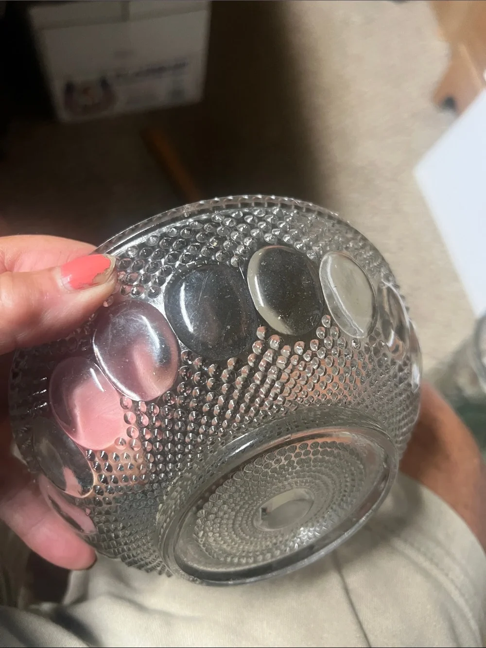 Indiana Glass small clear